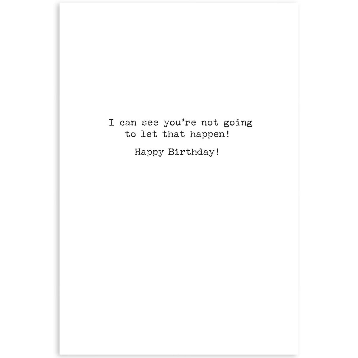 Grow Old Greeting Card