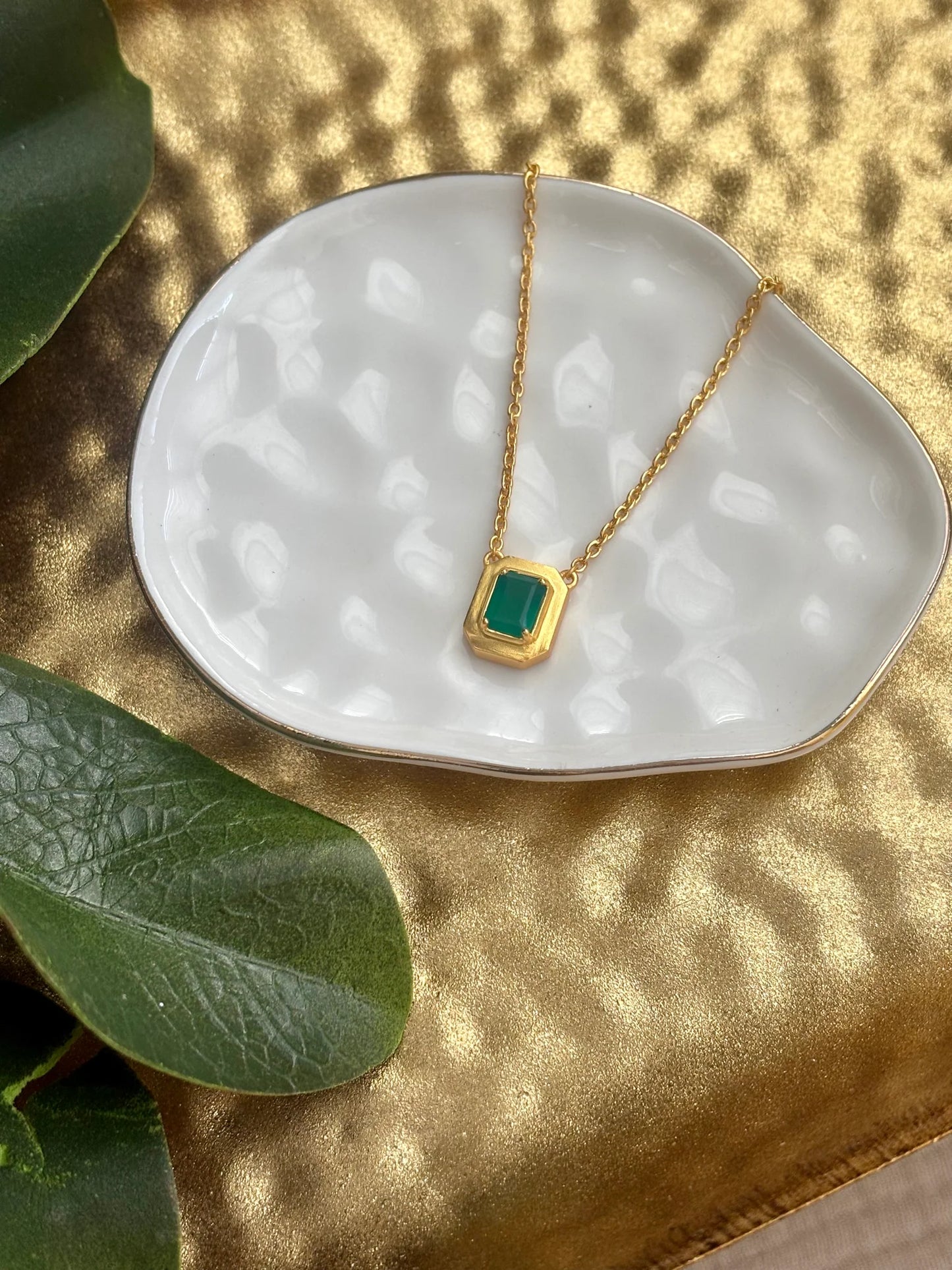 Green & Gold Scout Necklace