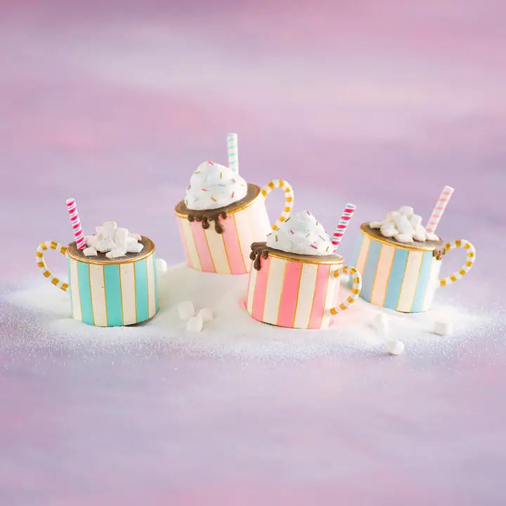 Glitterville Christmas Hot Chocolate Ornament