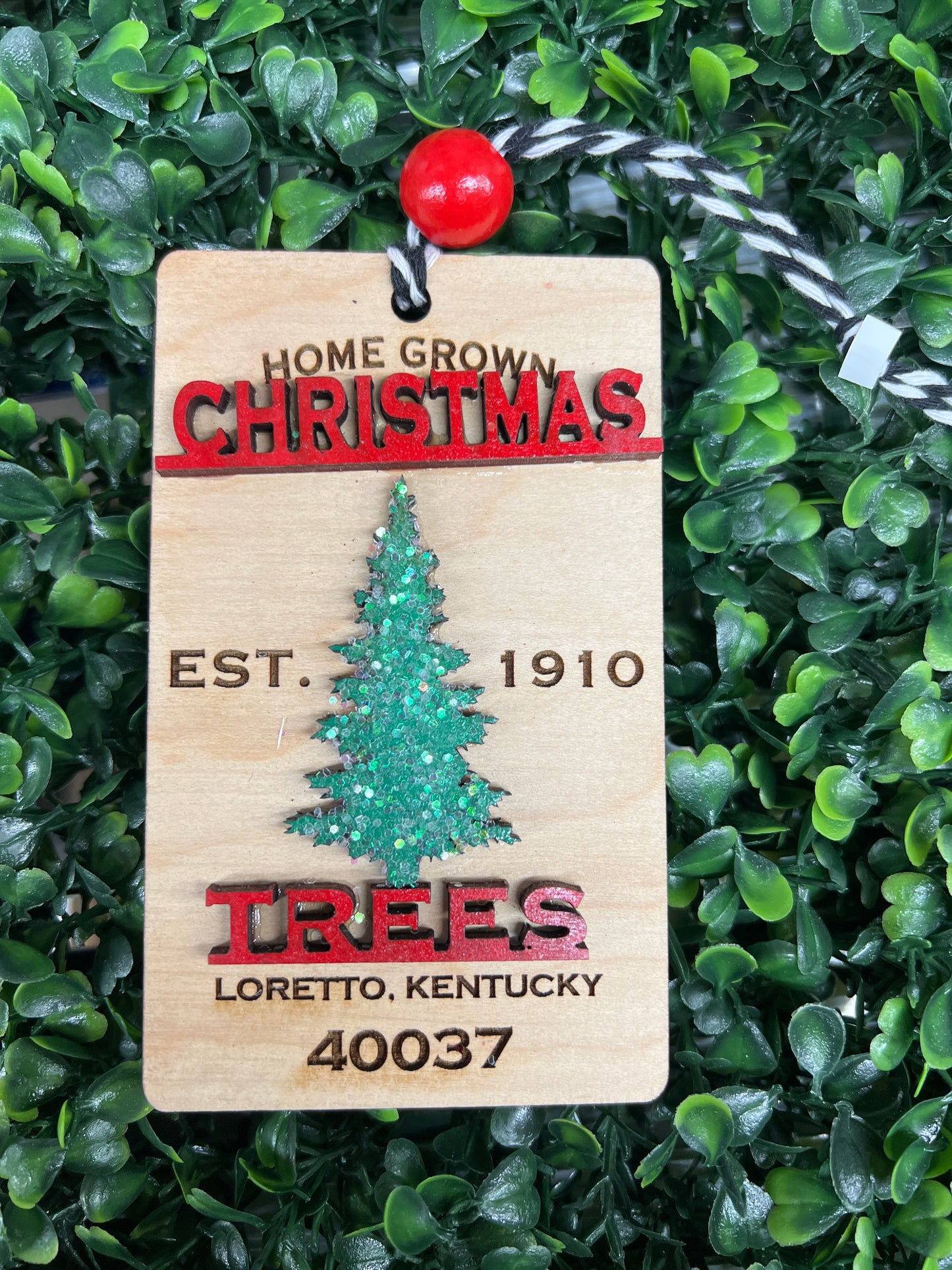 Home Grown Christmas Trees Ornament