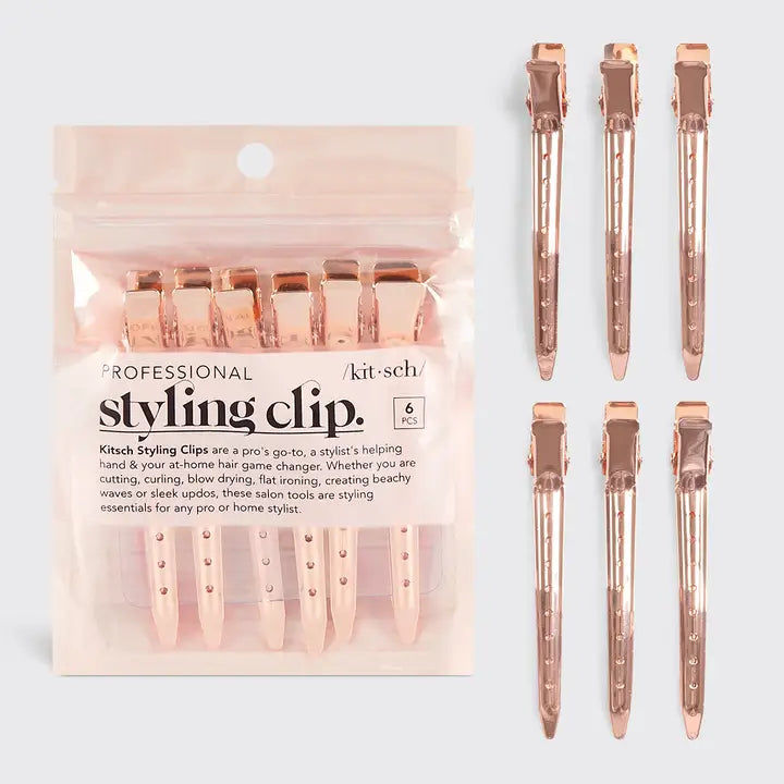 Kitsch Rose Gold Styling Clip