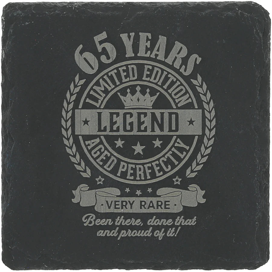 4" Legend Slate Coaster