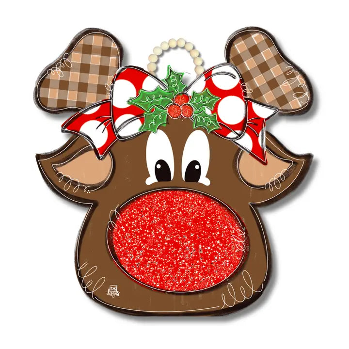 Reindeer Door Hanger