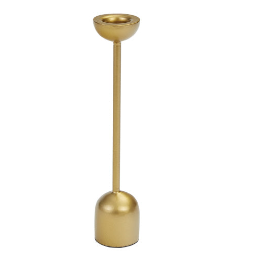 LUNA GOLD TAPER HOLDER TALL