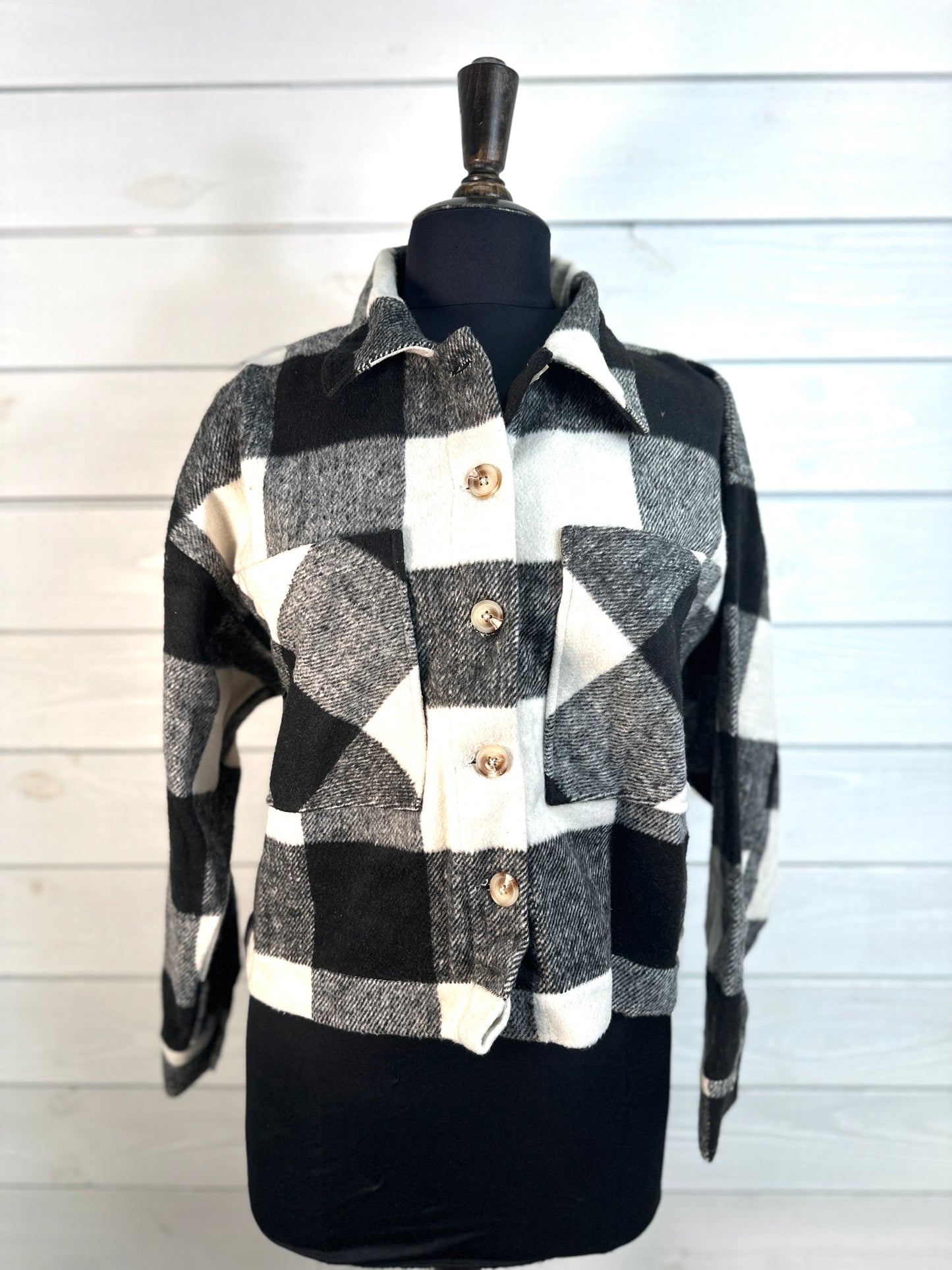 Mud Pie Maverick Plaid Jacket