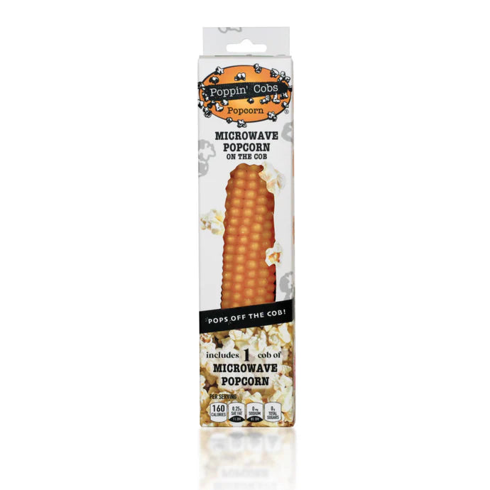 Poppin' Cobs Microwave Popcorn On The Cob