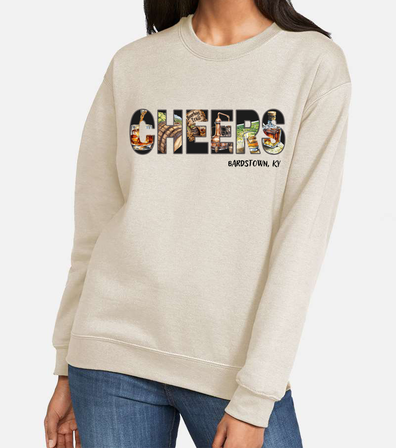 Cheers Exclusive Gildan Tan T-Shirt or Sweatshirt