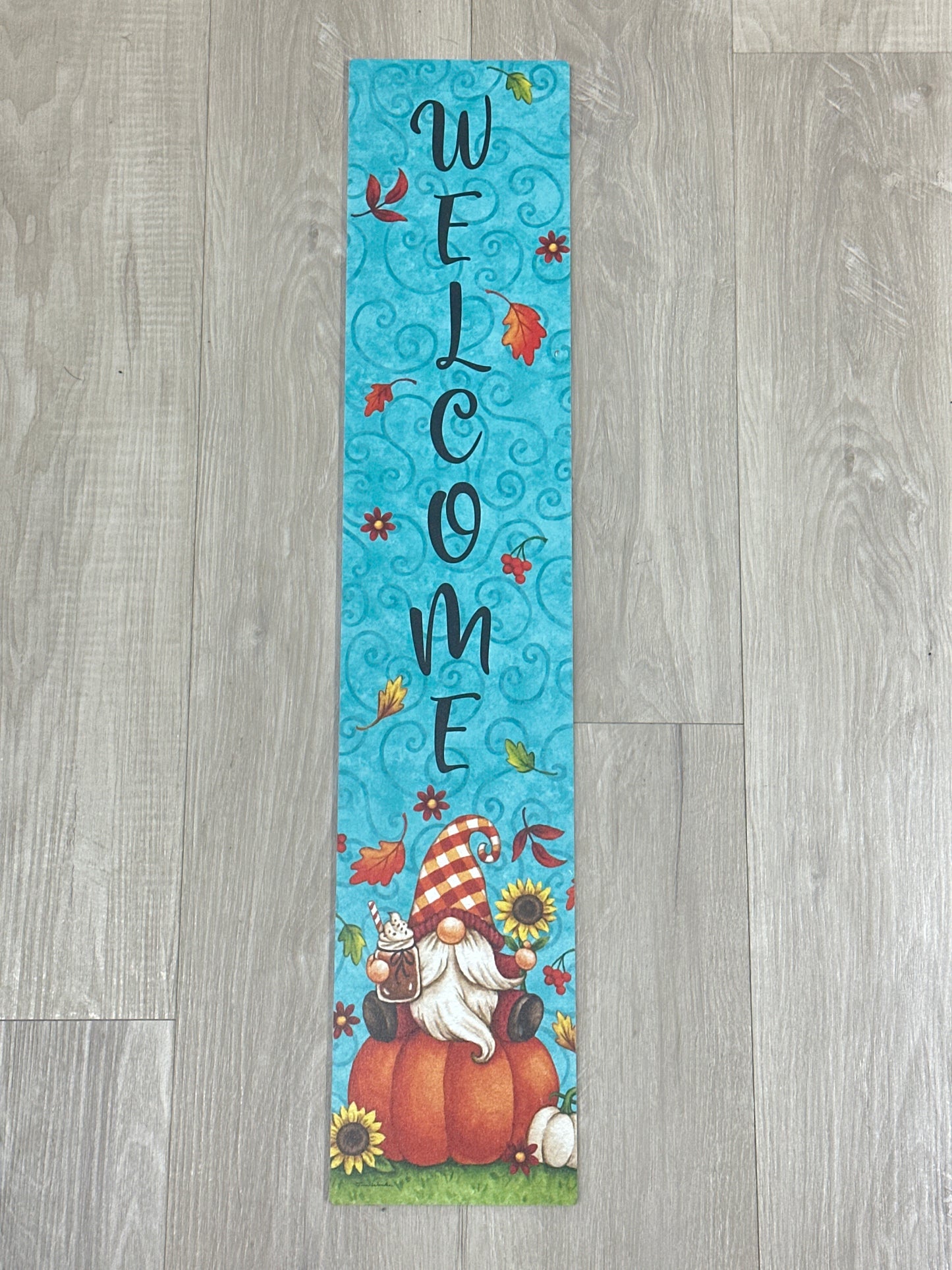 Pumpkin Gnome Welcome Yard Expression