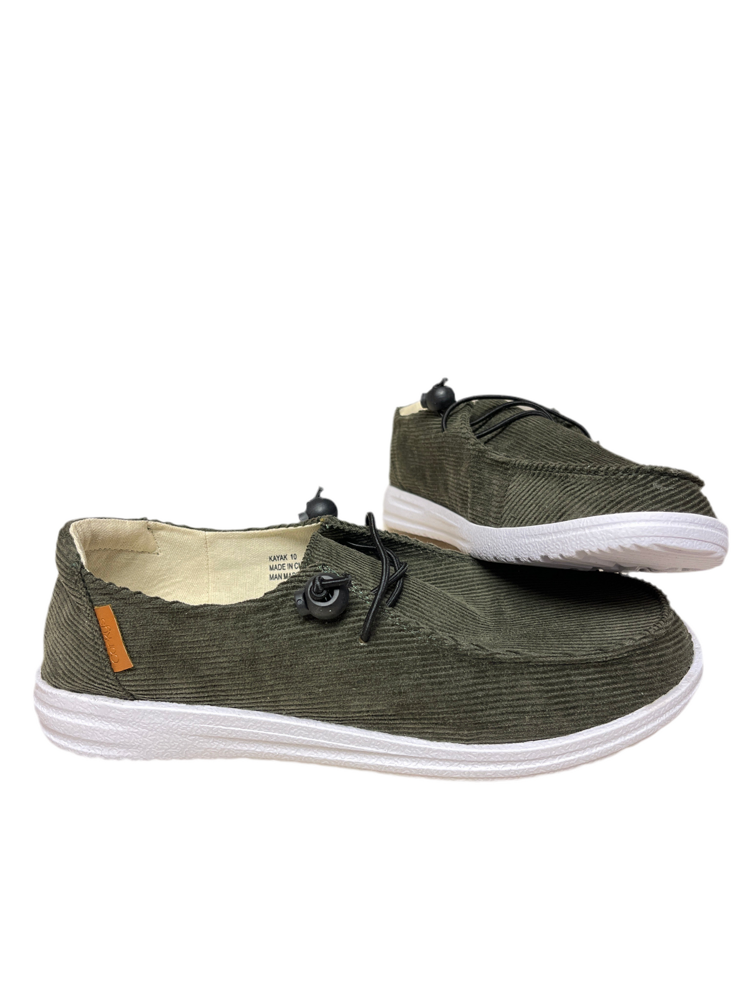 Corky’s Olive Corduroy Kayak