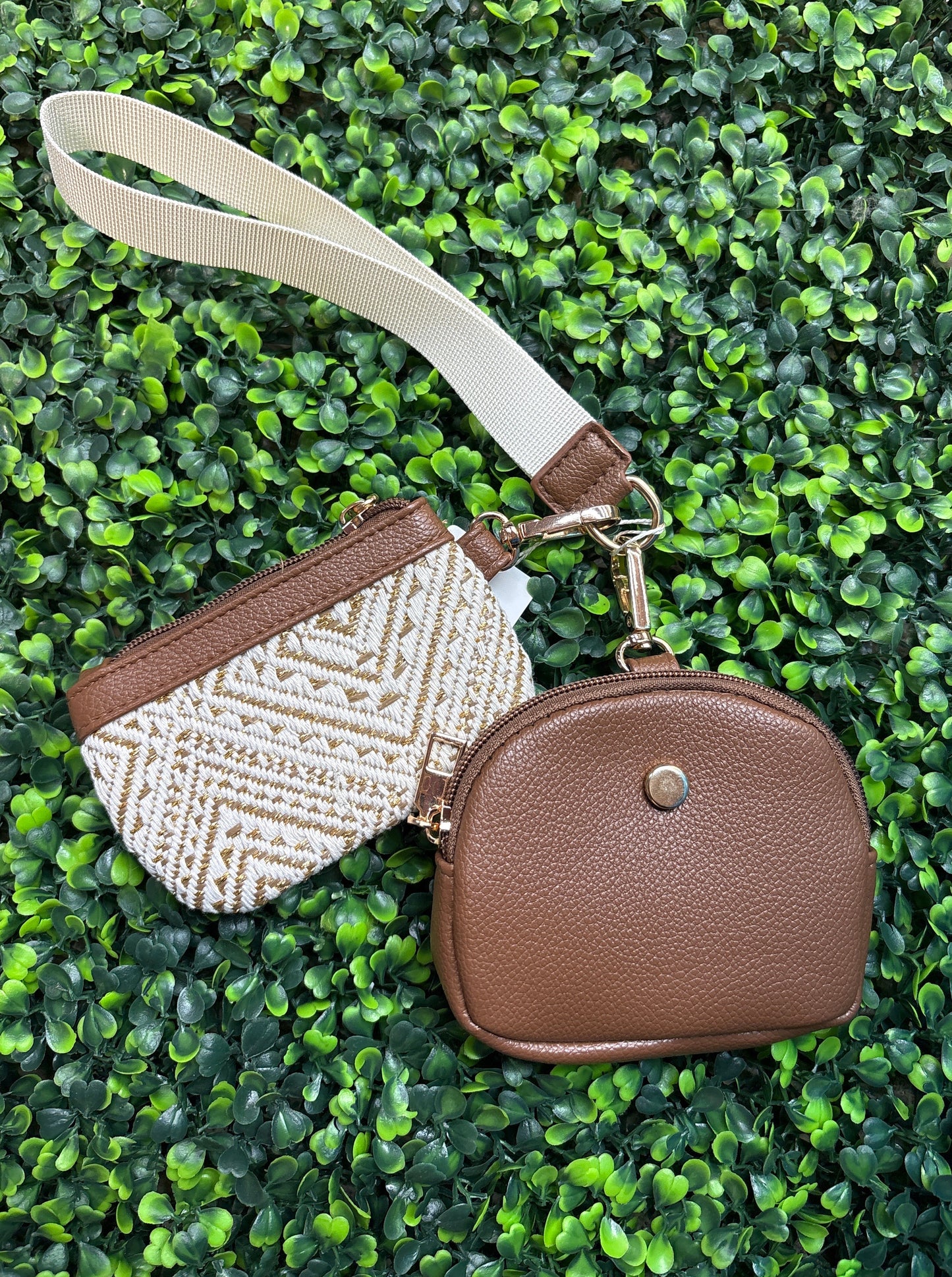 Small Coin Purse With Guitar Strap