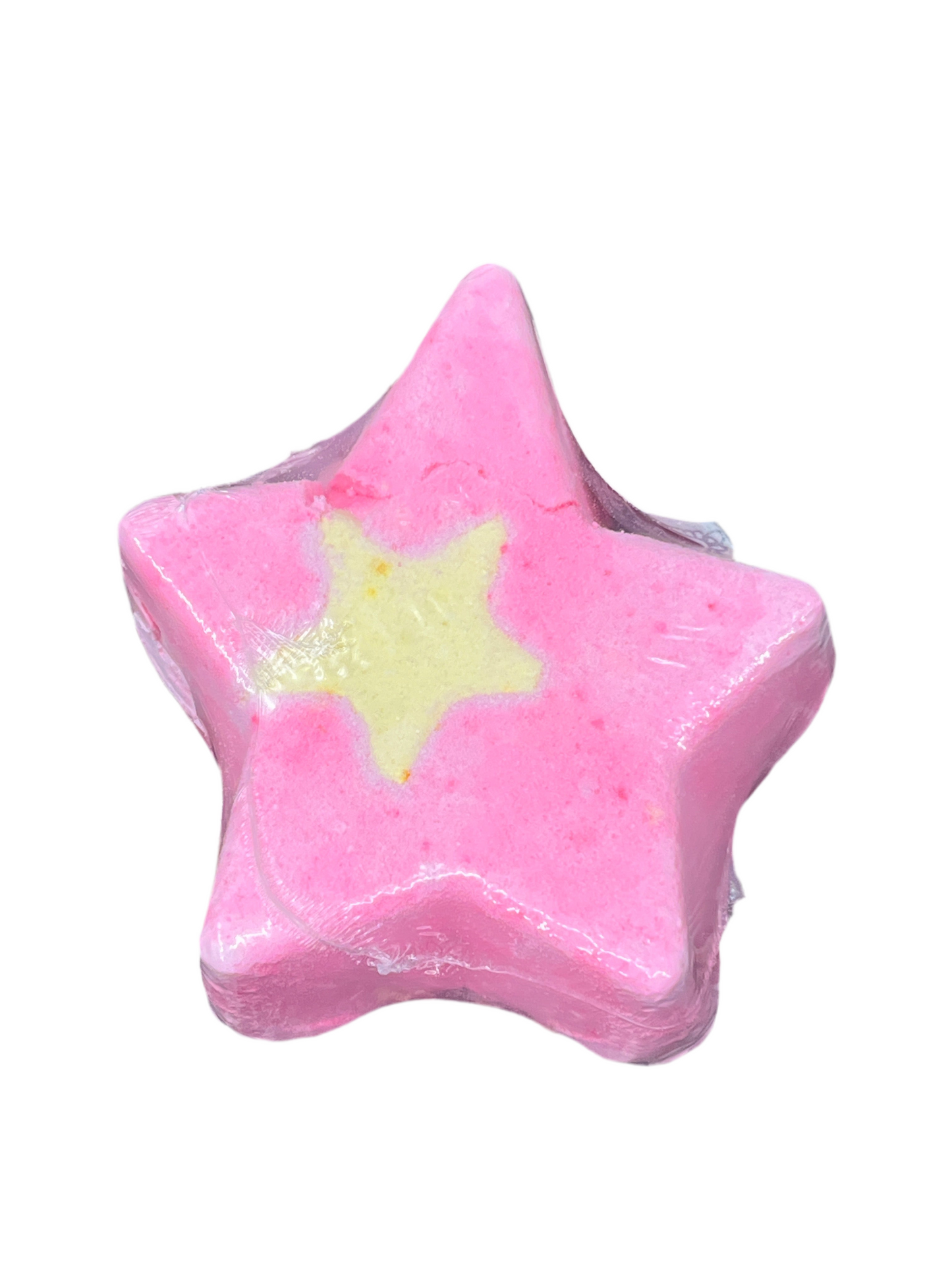 Pink Star Shaped Bath Bomb