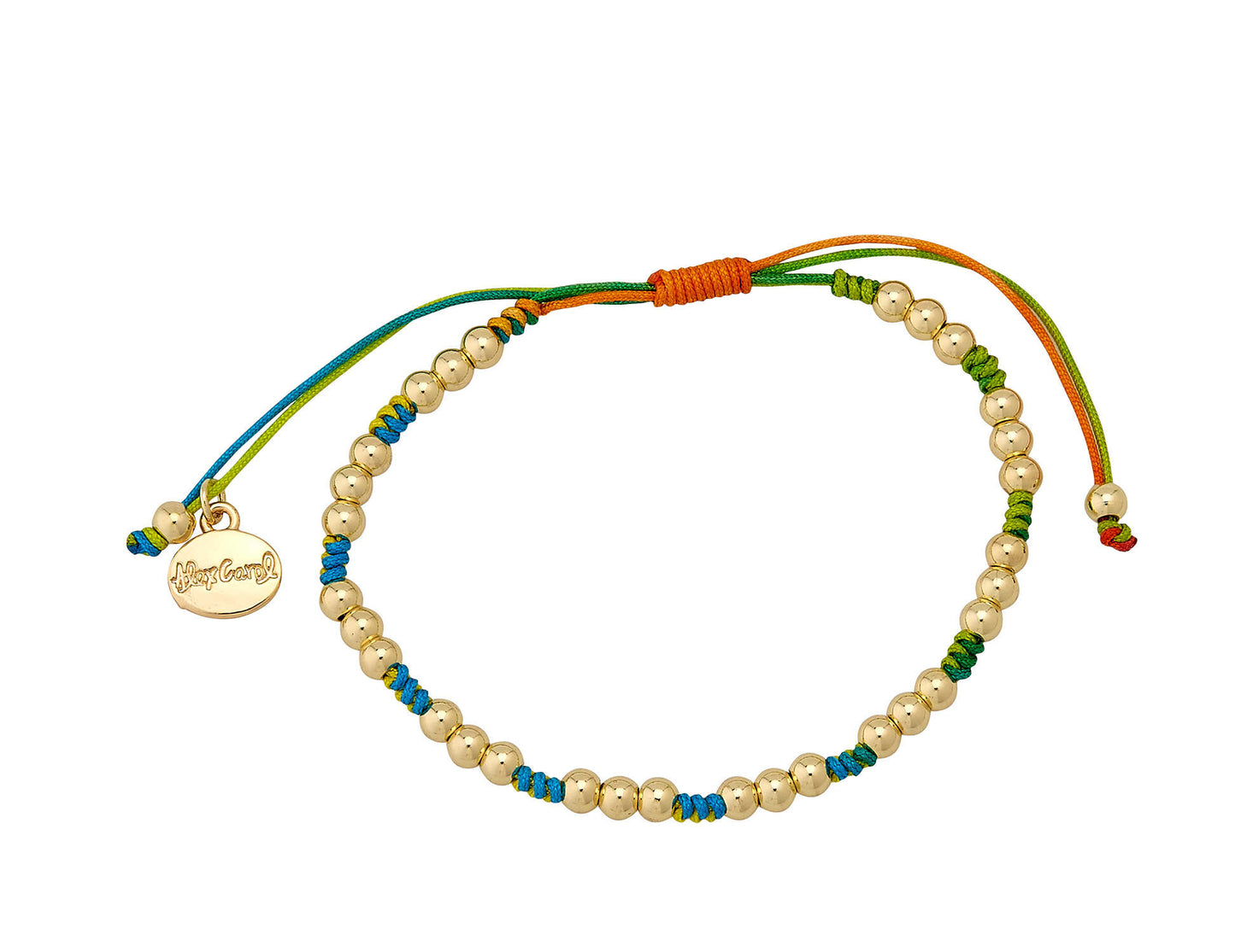 Handknotted Water Resistant Pull Tie Bracelet