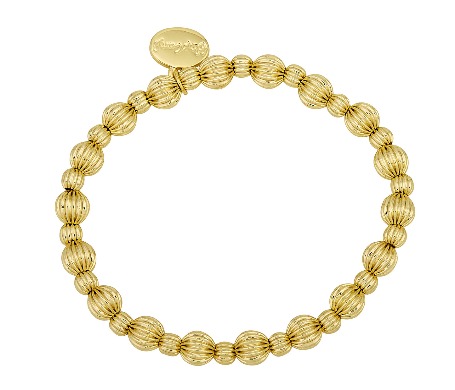 Mixed Size Gold Ball Bracelet