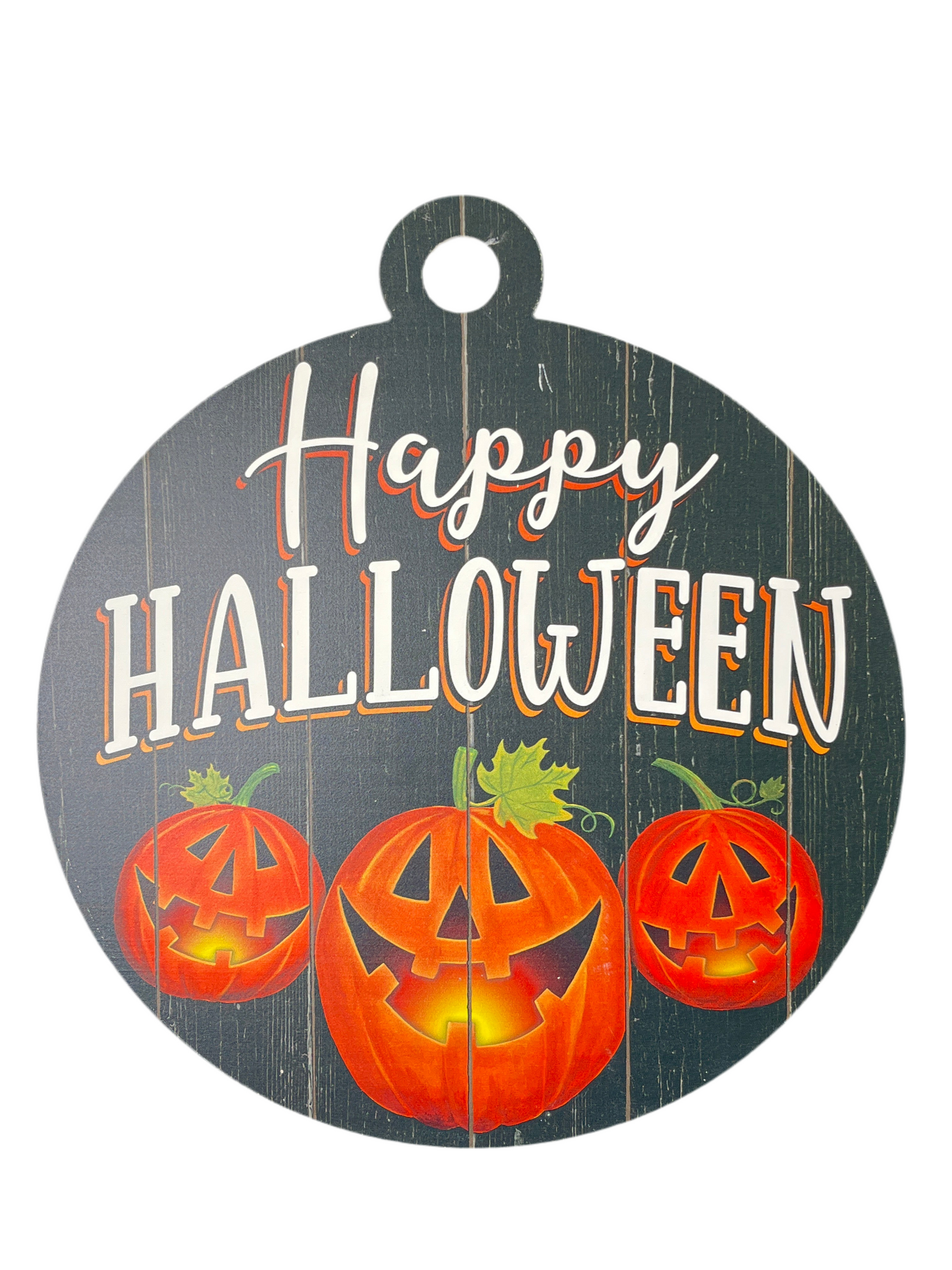 Happy Halloween Round Adoornament
