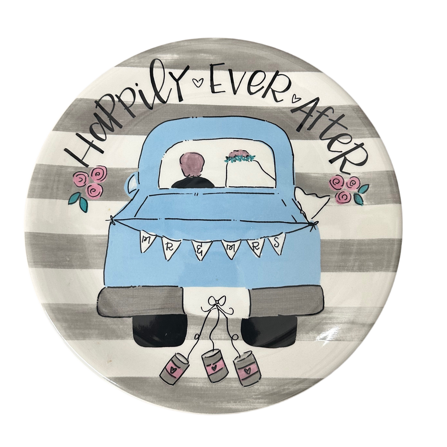 Ceramic Wedding Plate