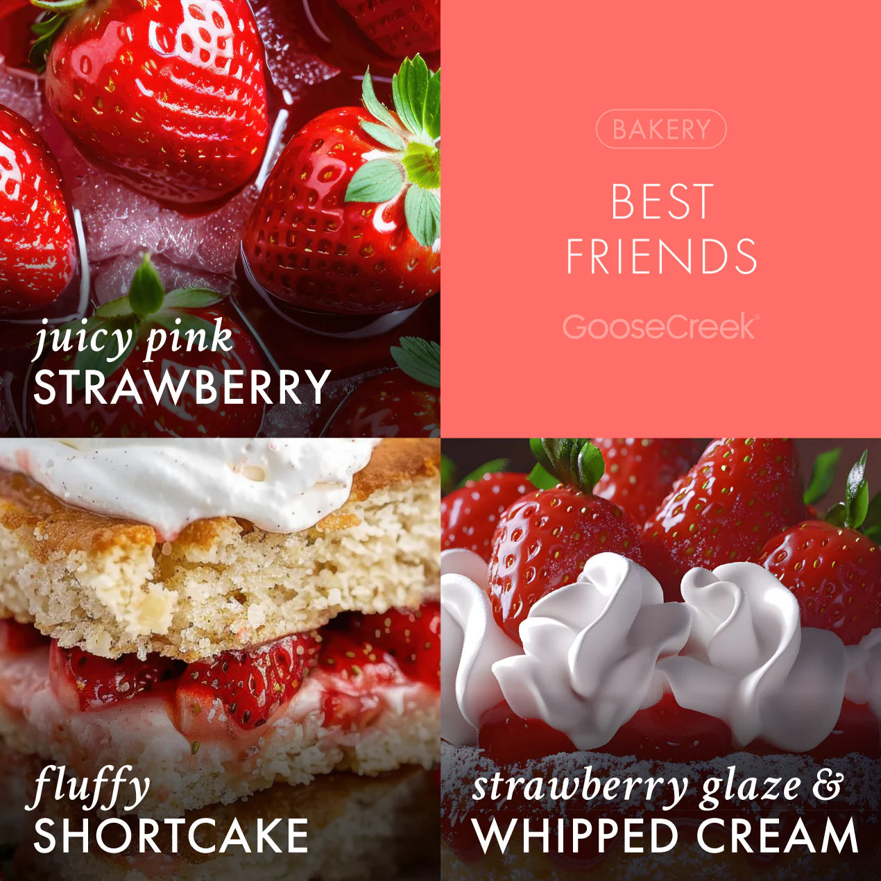 Best Friends Strawberry Shortcake 3-Wick Candle