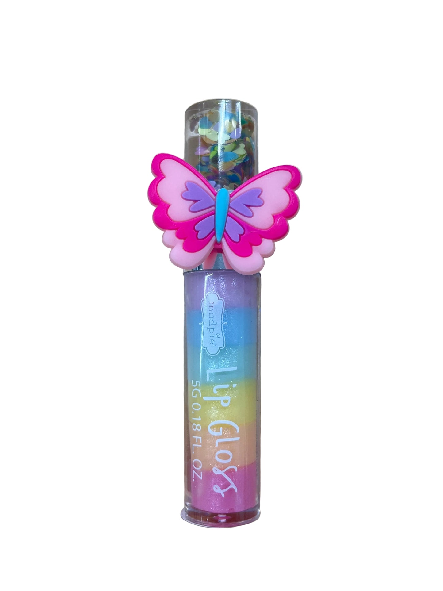 Mud Pie Lip Gloss with Ring Set