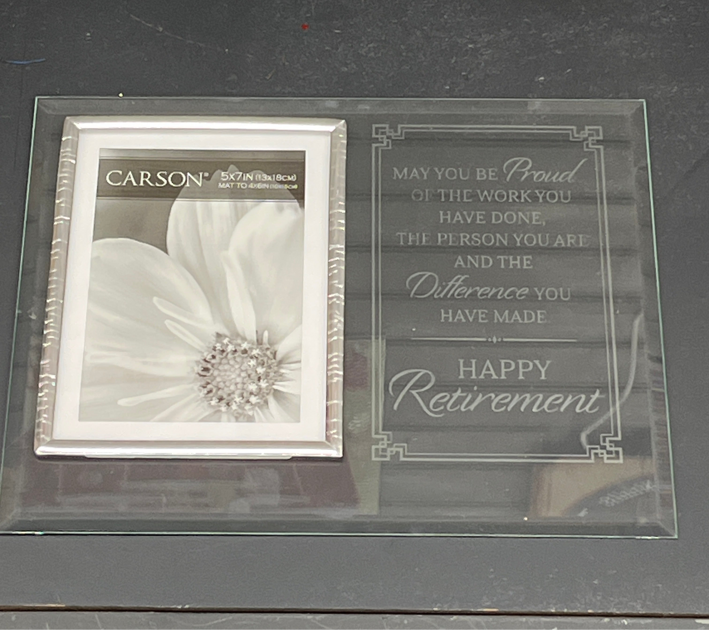 Retirement Glass Frame