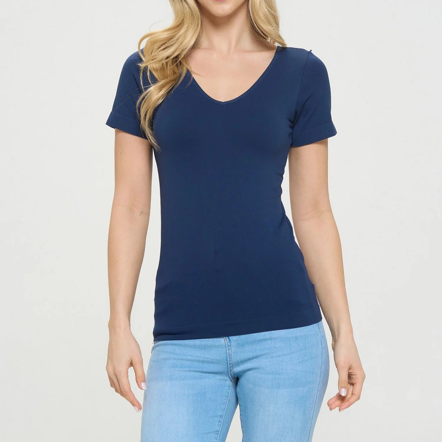 Catie Reversible Short Sleeve Cami- One Size