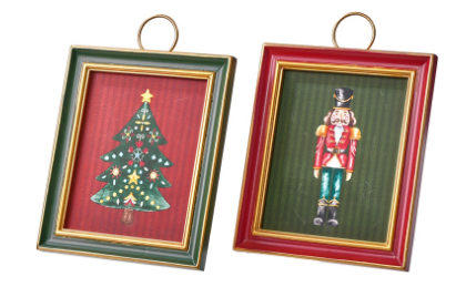 Wooden Classic Christmas Pictures