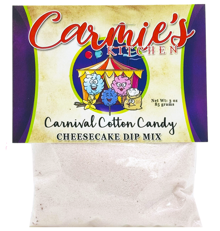Carmies Carnival Cotton Candy Cheesecake Dip Mix