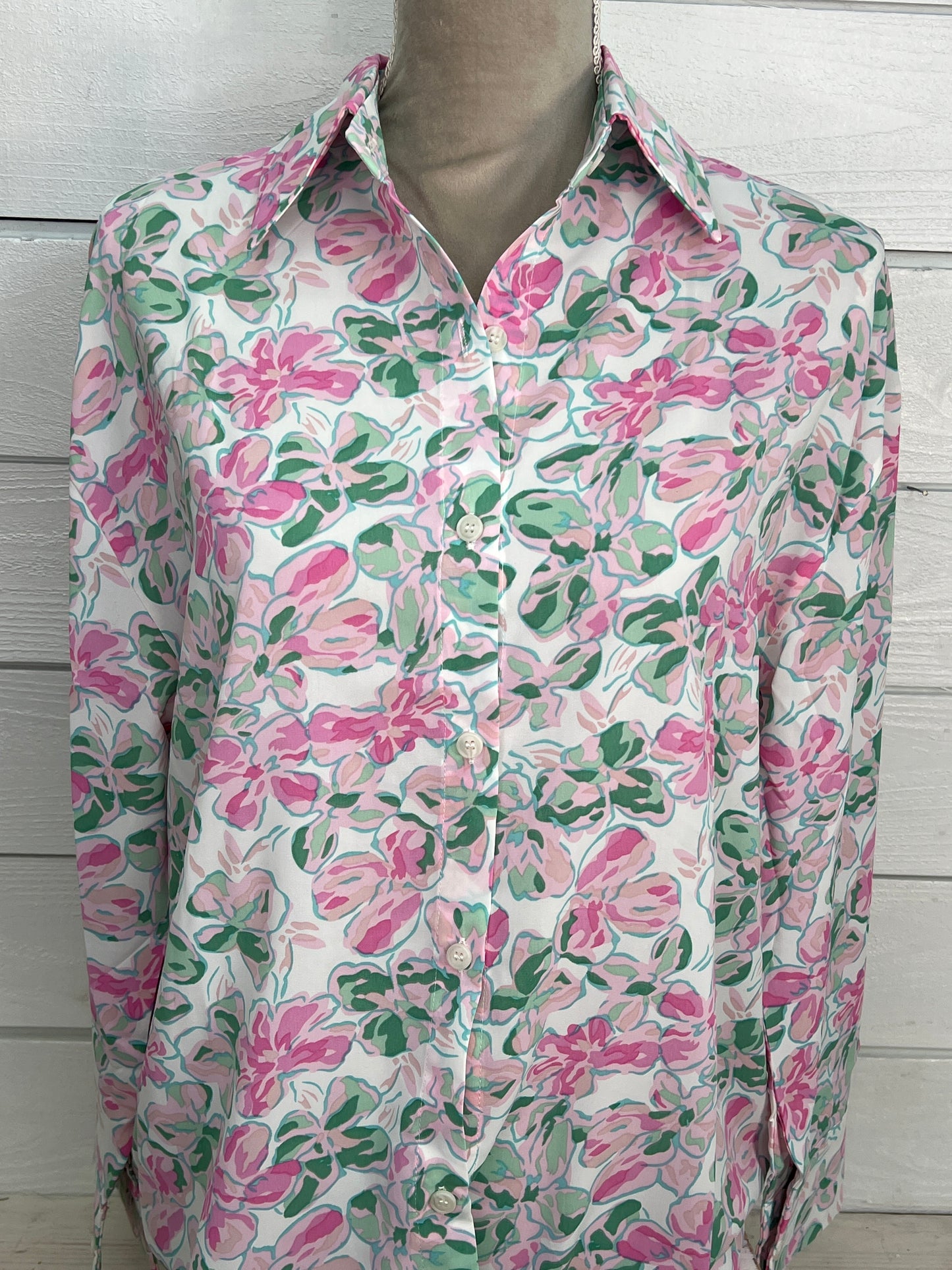 The Kathryn Floral Button-Up Top