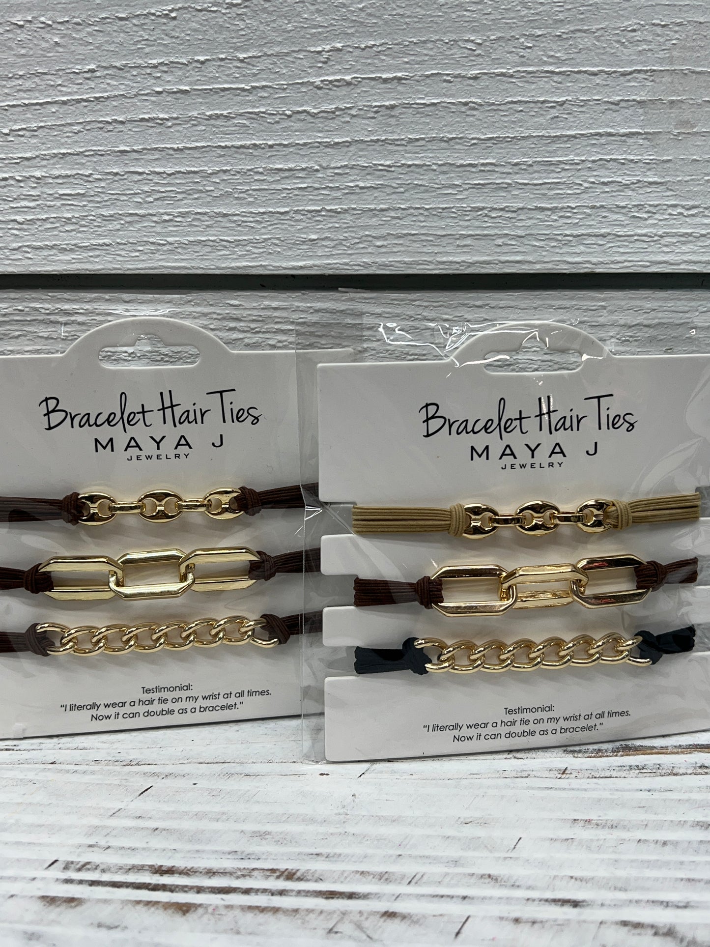 Maya J Western Bracelet Hair Ties
