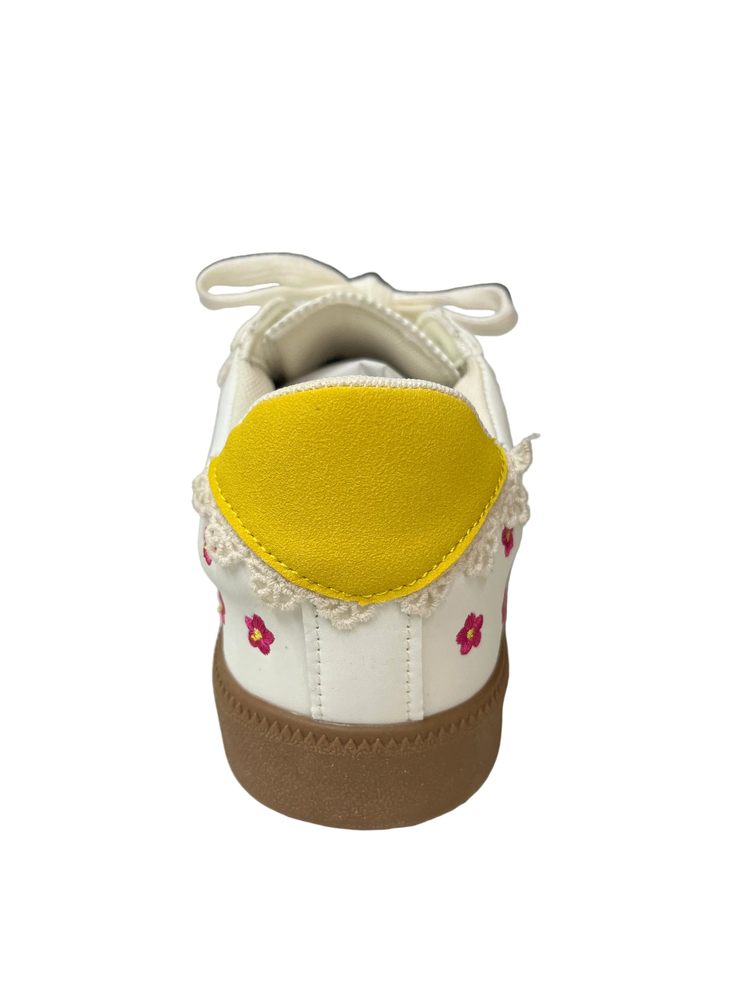 Simply Southern Summer Sneakers for Women With Pink Flower