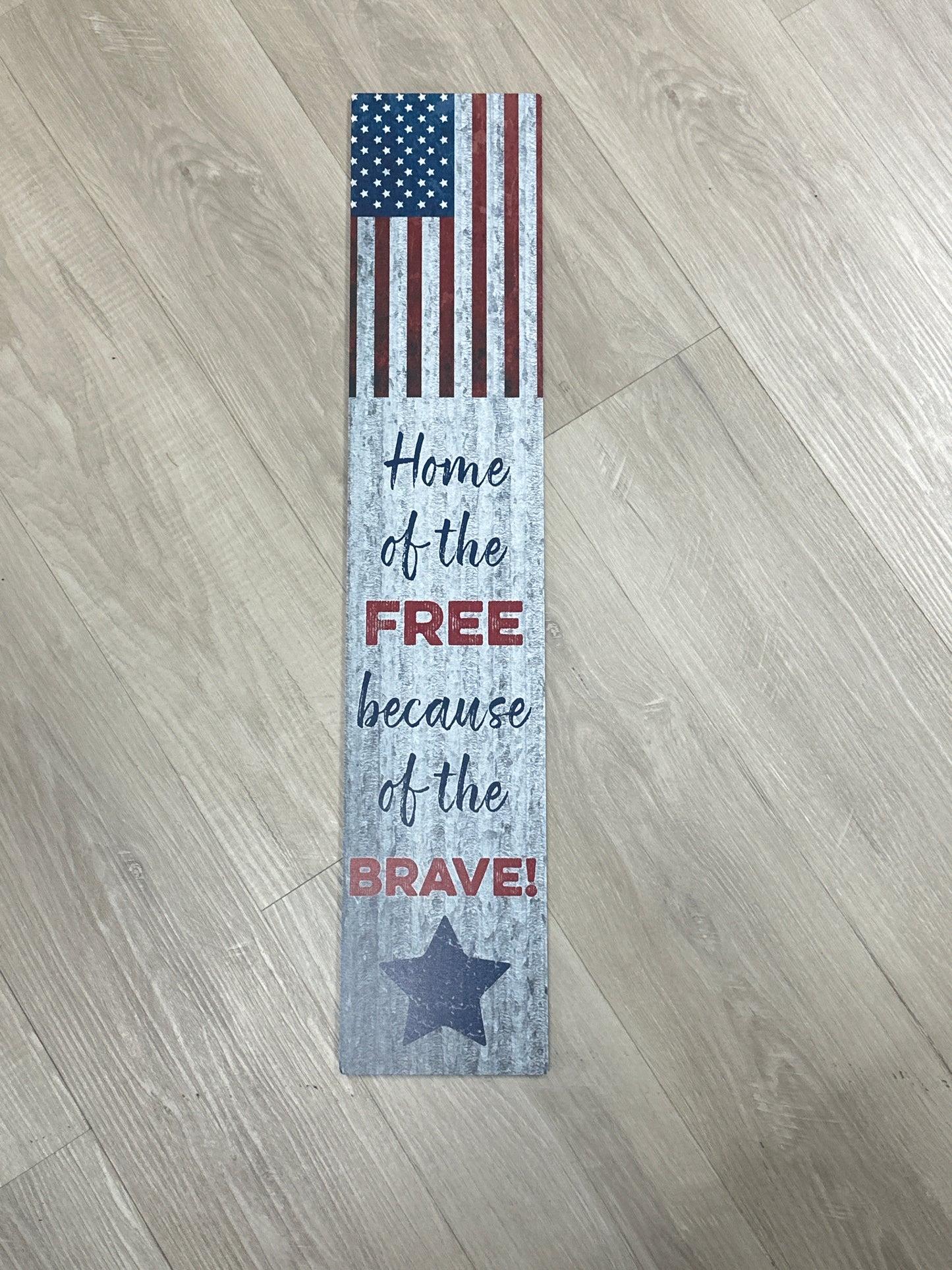 Home Of The Free Yard Expression