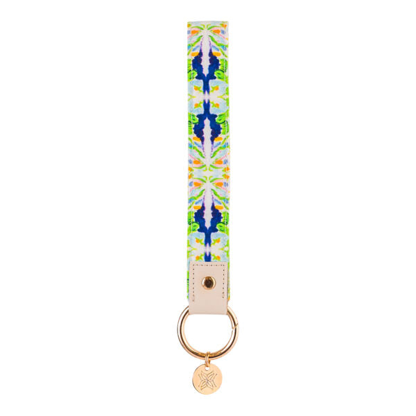 Evelyn & Kate Blackberry Fabric Loop Keychain