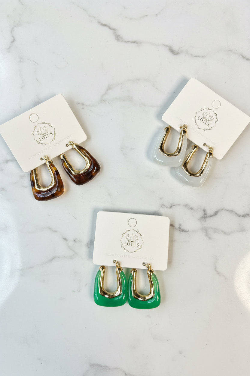 Lotus Jewelry Studio- Gold Zaria Earrings