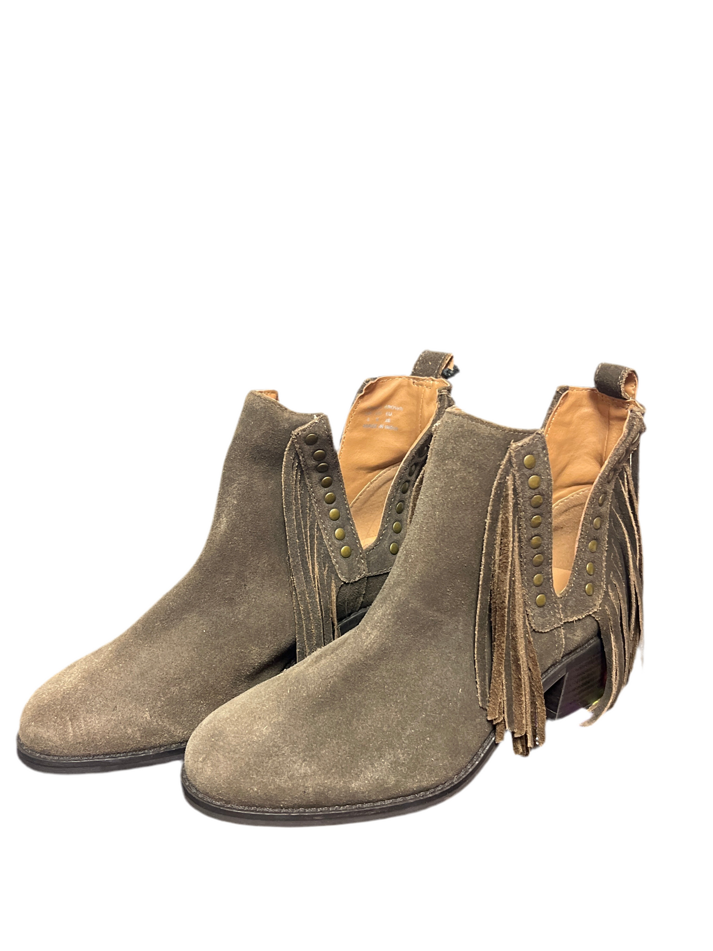 Myra Dark Brown Cyno Booties