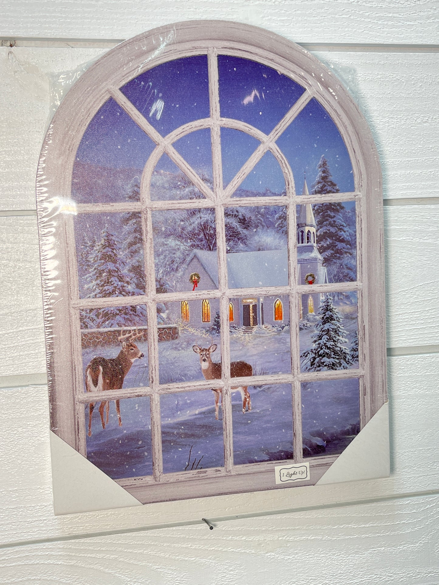Light Up Canvas Window