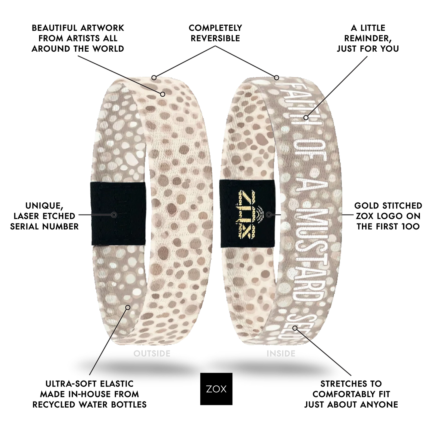 ZOX Faith Of A Mustard Seed Interactive Bracelet