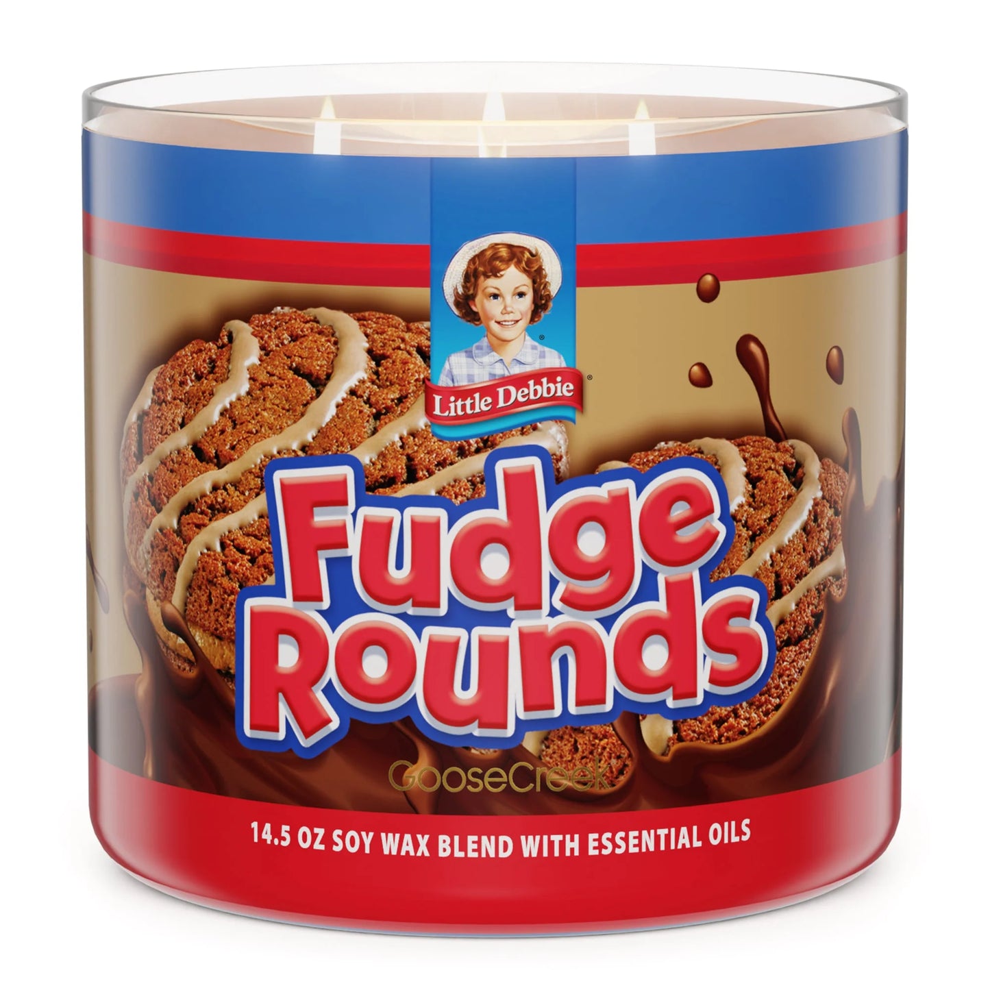 Fudge Rounds 3 Wick Candle