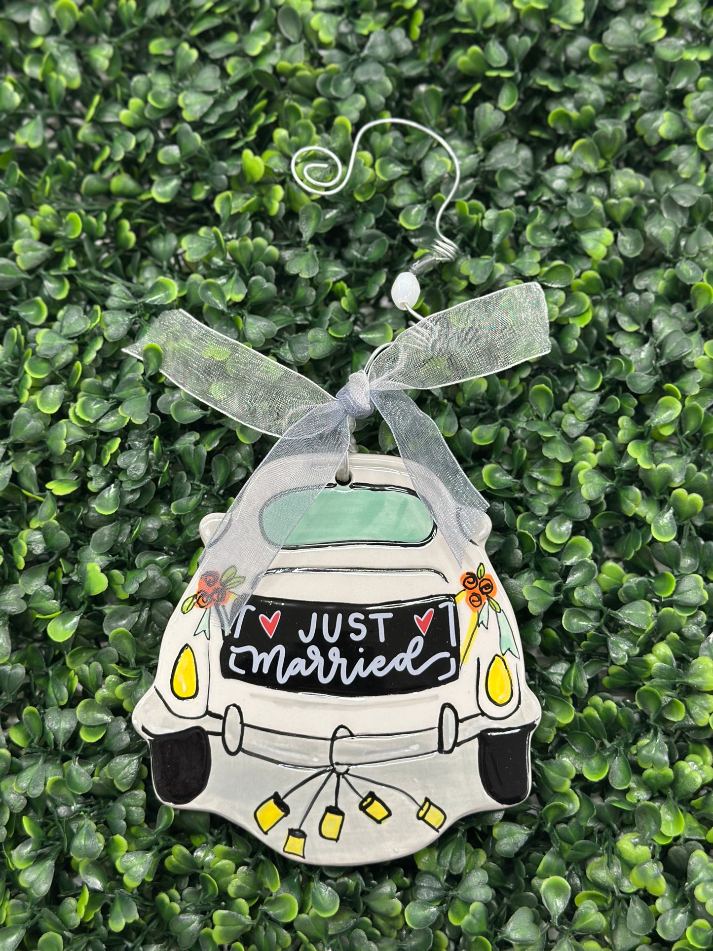 Wedding Car Ornament