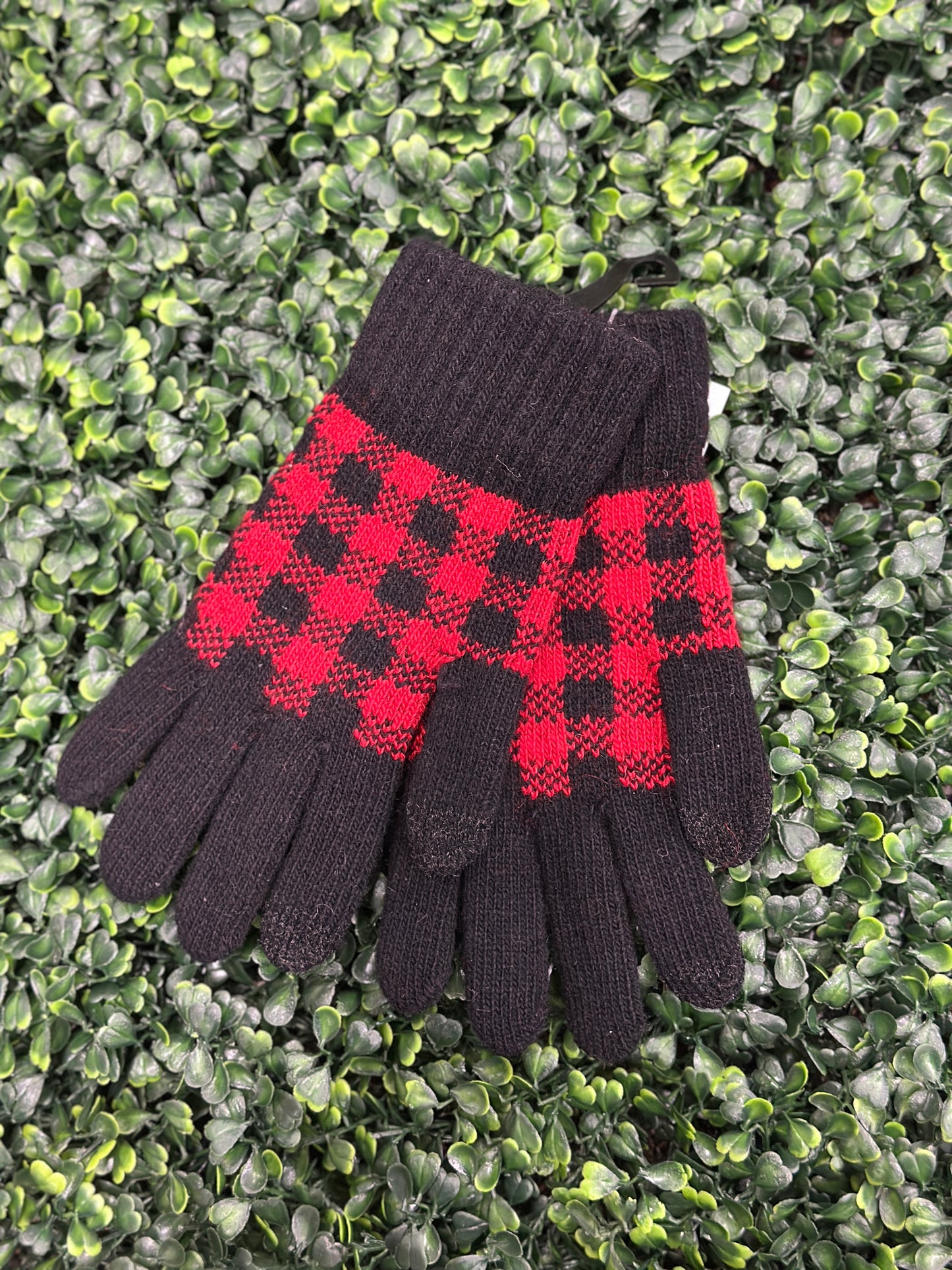 Accent Buffalo Check Gloves