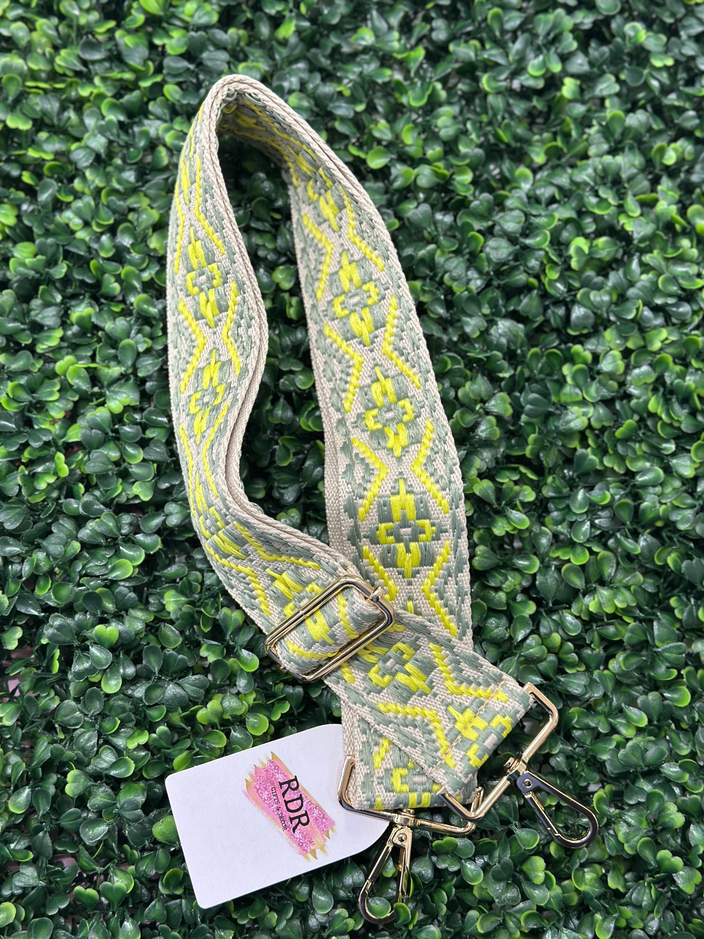 X Pattern Guitar Bag Strap