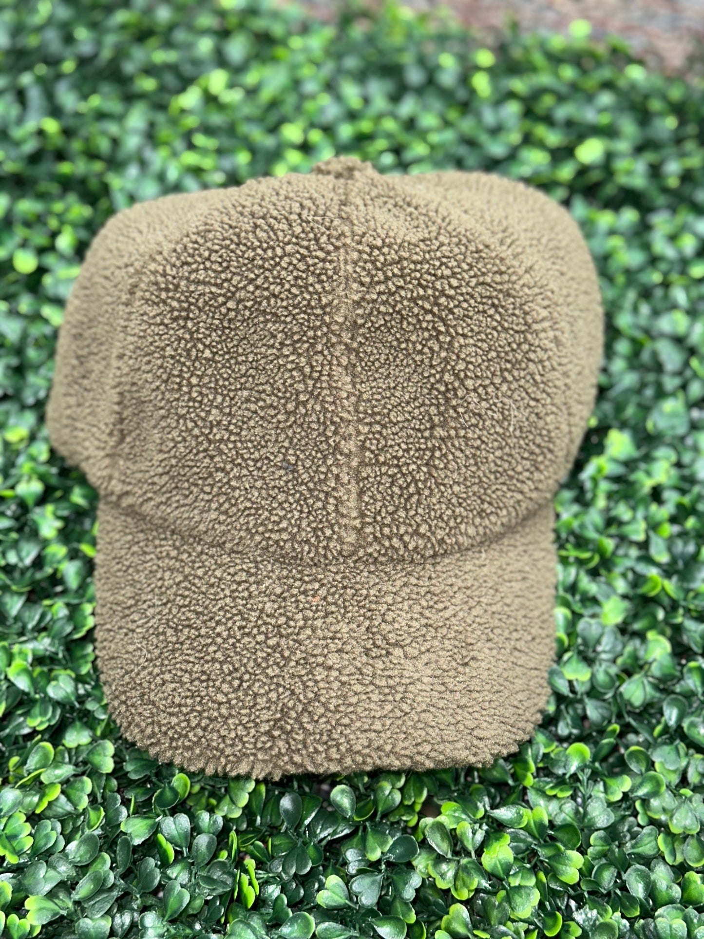 CC Olive Sherpa Ball Cap