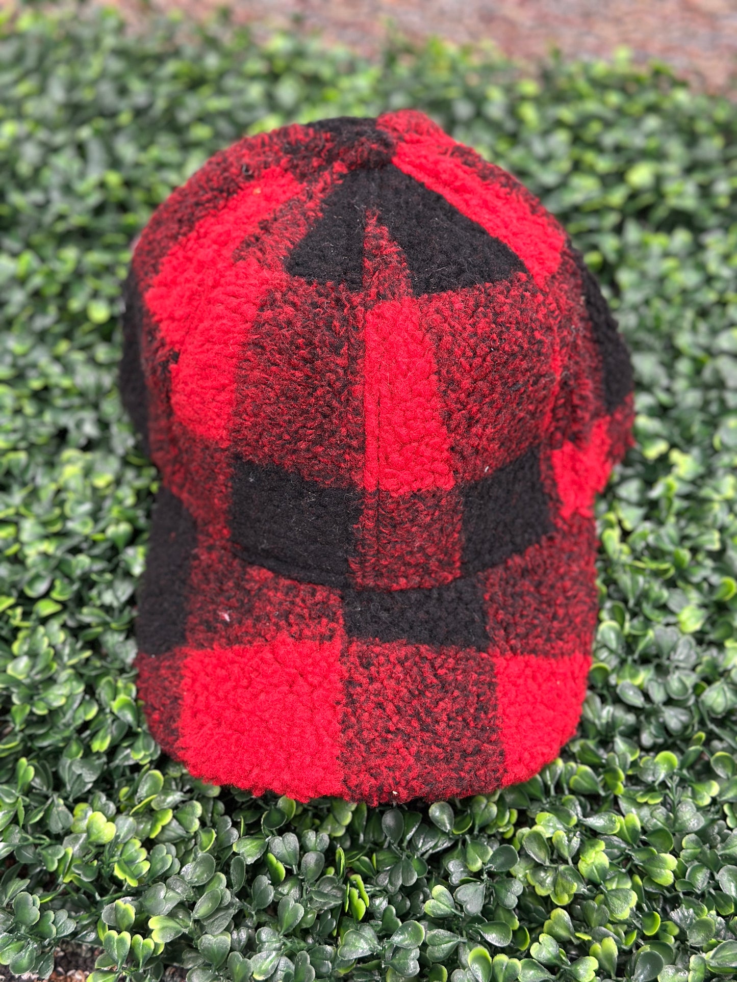 CC Black Red Sherpa Ball Cap