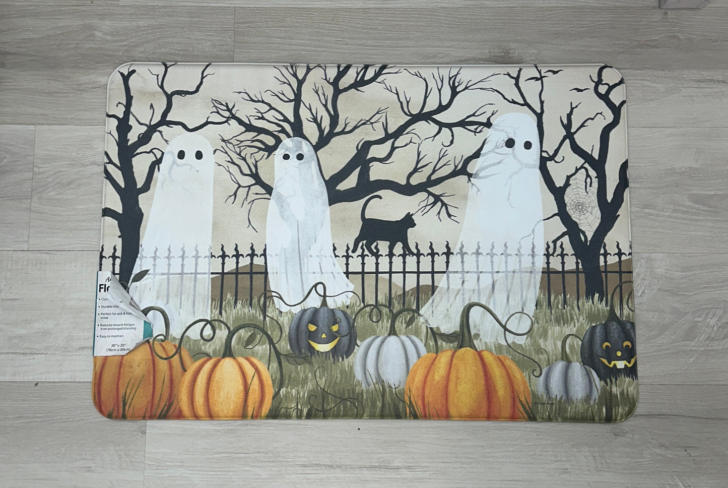Haunted Pumpkin Patch Doormat