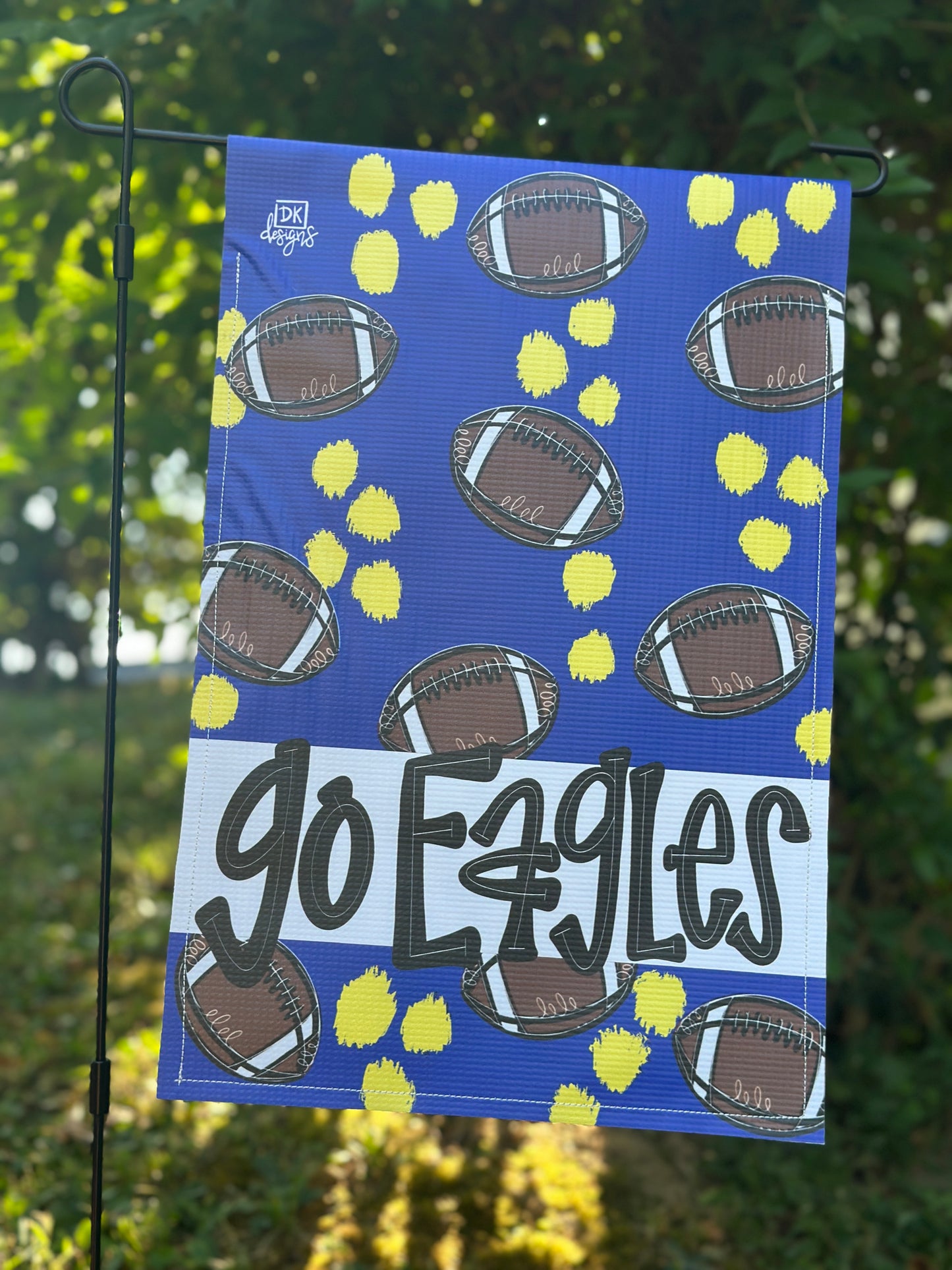 Local High School Football Team Garden Flags