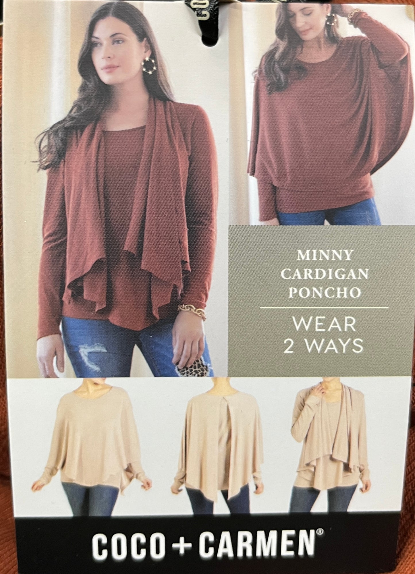 Minny Cardigan Poncho