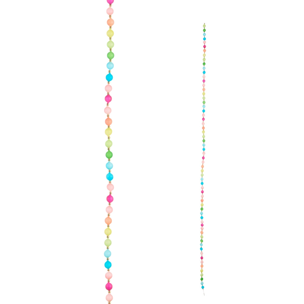 6' Colorful Ball Garland