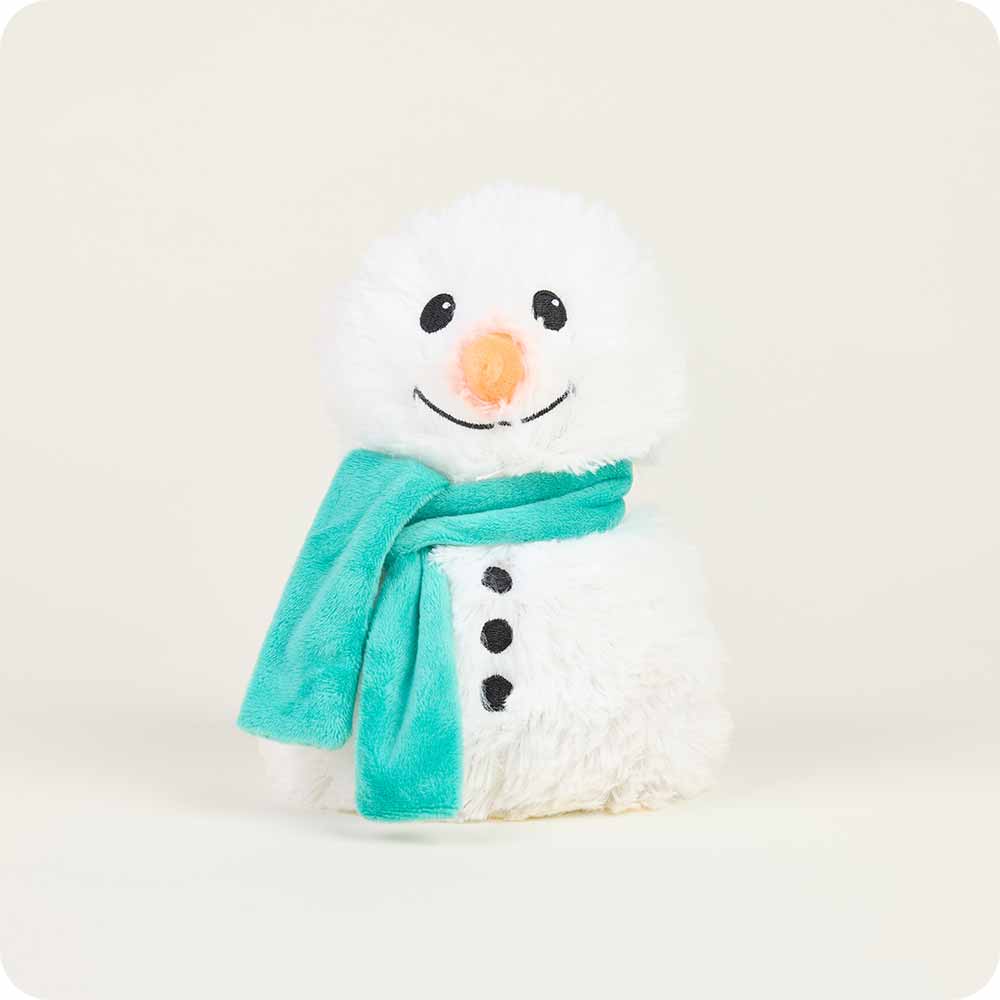 Green Scarf Snowman Junior Warmies