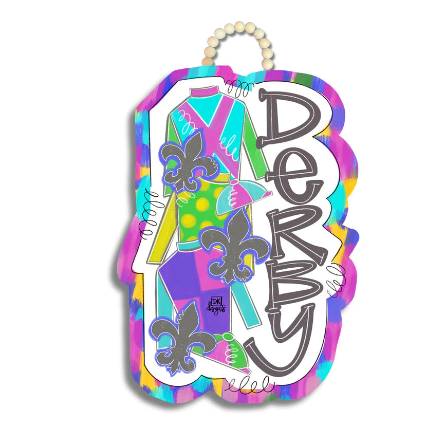 Derby Jersey Trio Door Hanger
