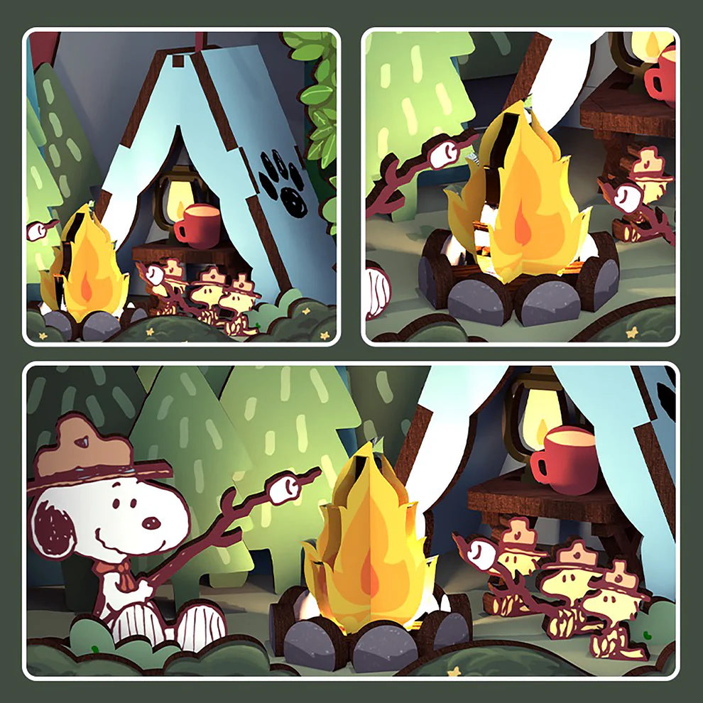 Peanuts® Snoopy’s Beagle Scouts DIY Miniature Book Nook Kit