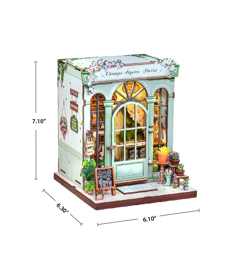 Champs-Elysees Florist DIY Miniature Book Nook Kit