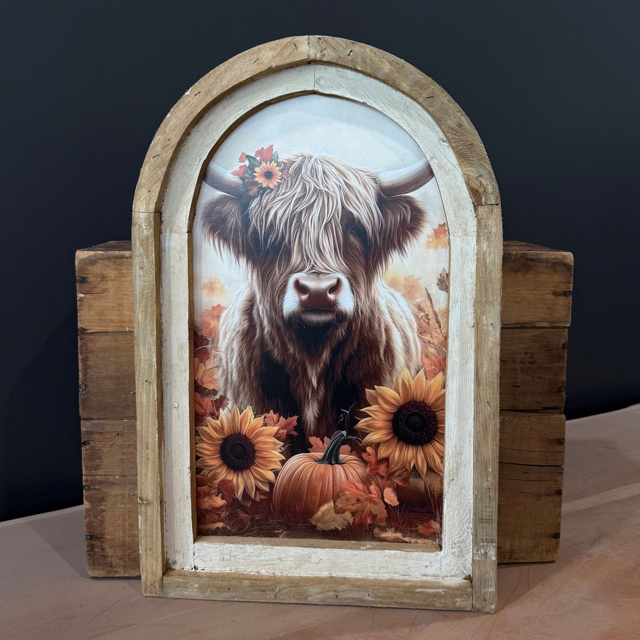 Fall Highland Arch Frame- 12x20