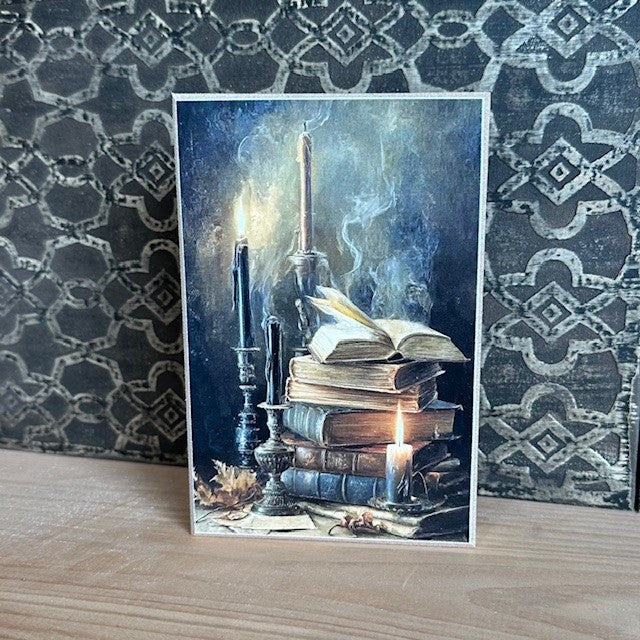The Alchemists Study- 4x6 Block